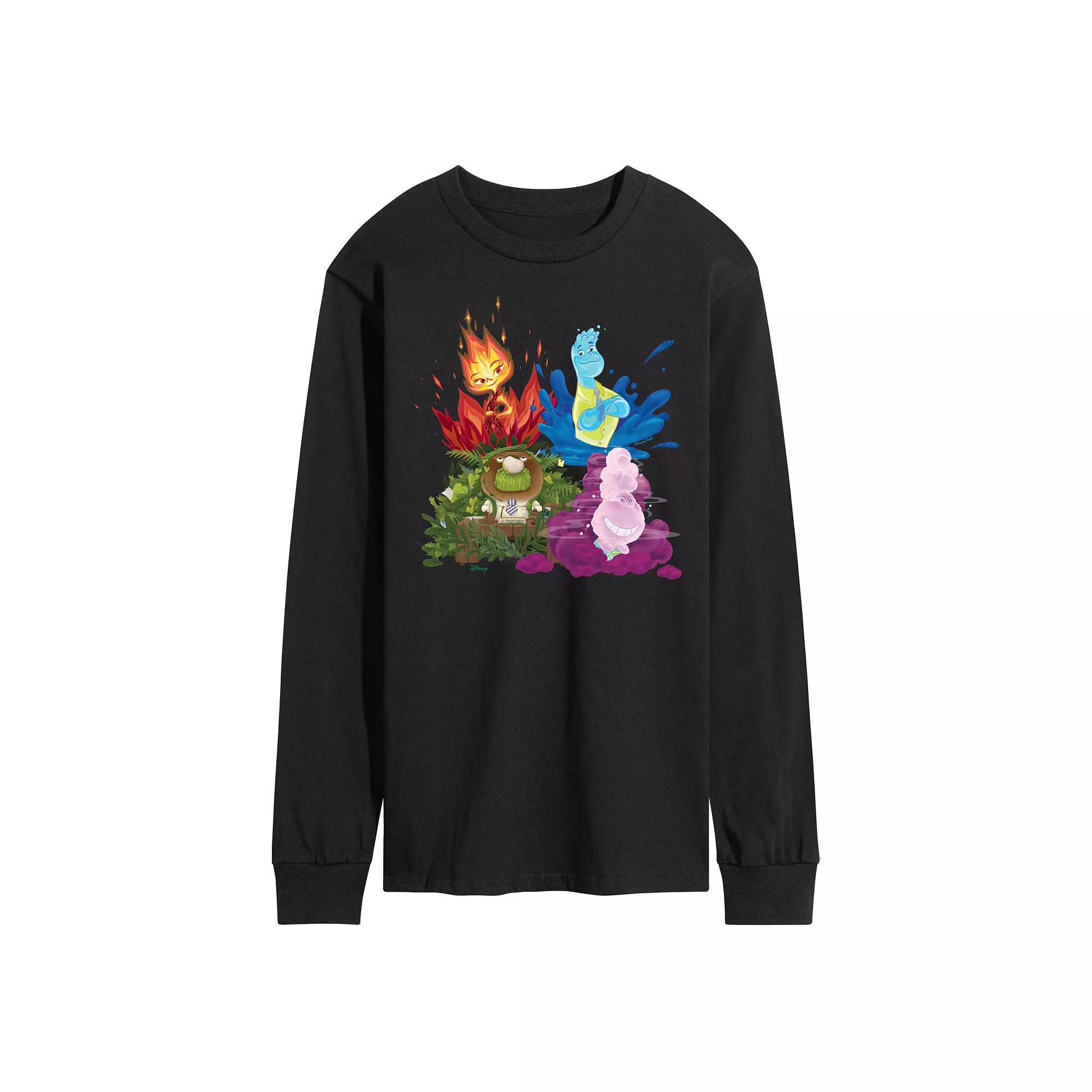 Disney's Elemental Men's Group Long Sleeve,  Product Image
