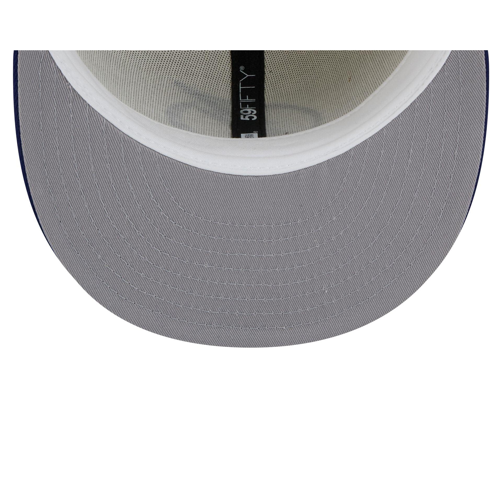 Tampa Bay Lightning Chrome White 59FIFTY Fitted Hat Male Product Image