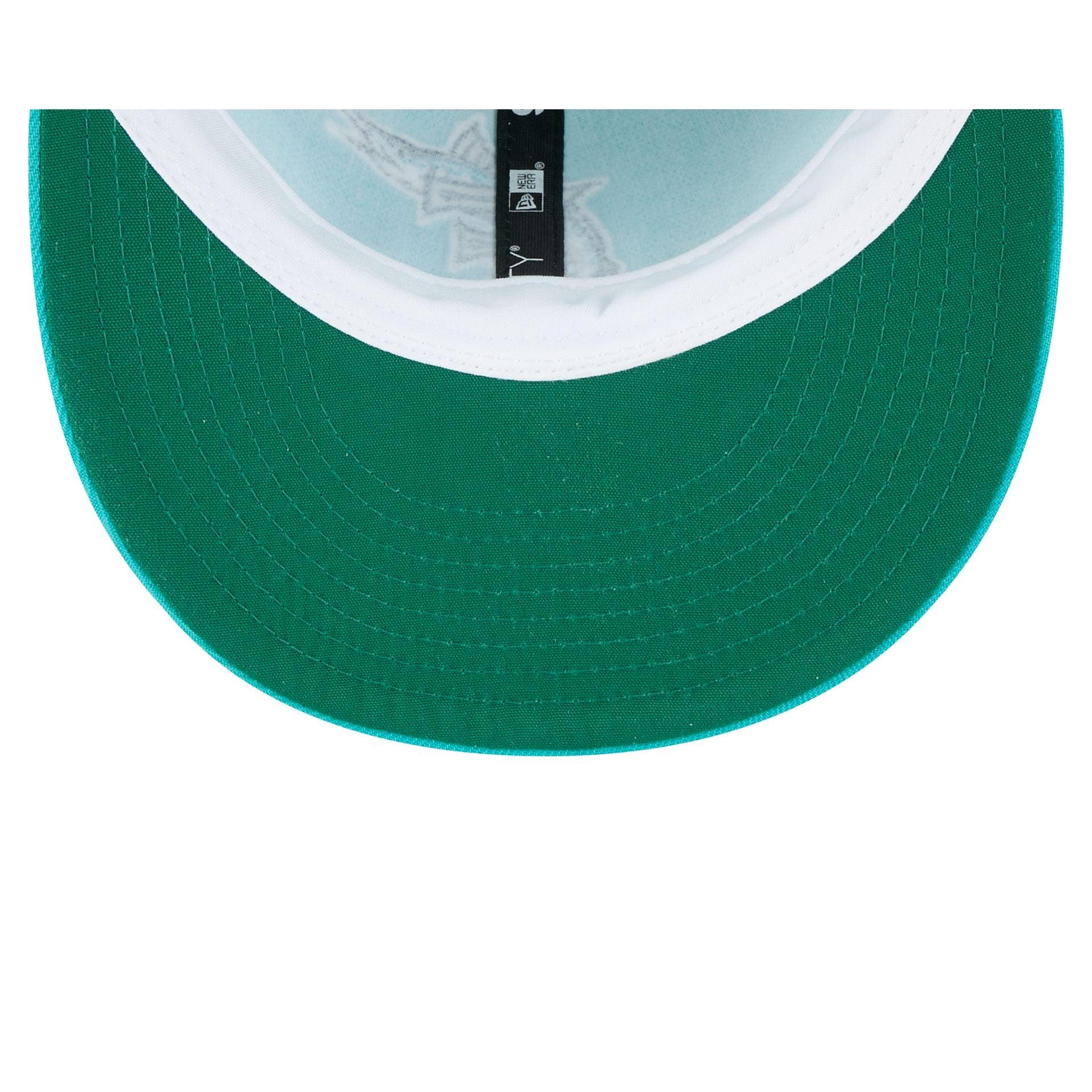 Miami Marlins Hall of Fame 2025 Retro Crown 9FIFTY Snapback Hat Male Product Image