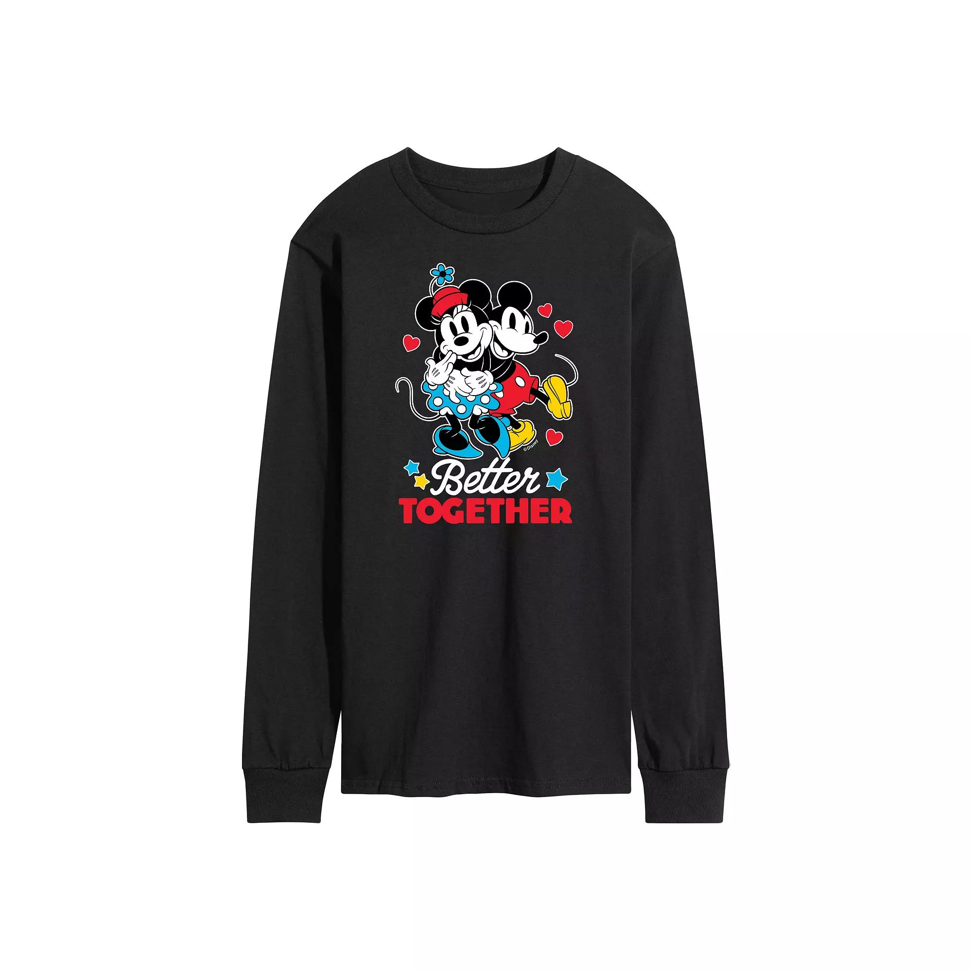 Disney's Men's Better Together Long Sleeve Tee,  Product Image