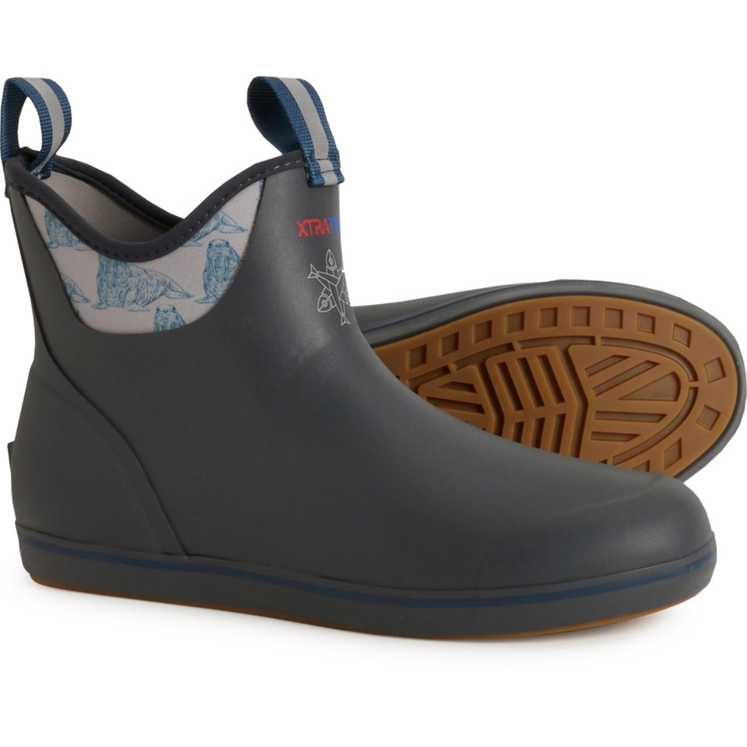 XTRATUF 6” Ankle Deck Boots - Waterproof (For Men) Product Image