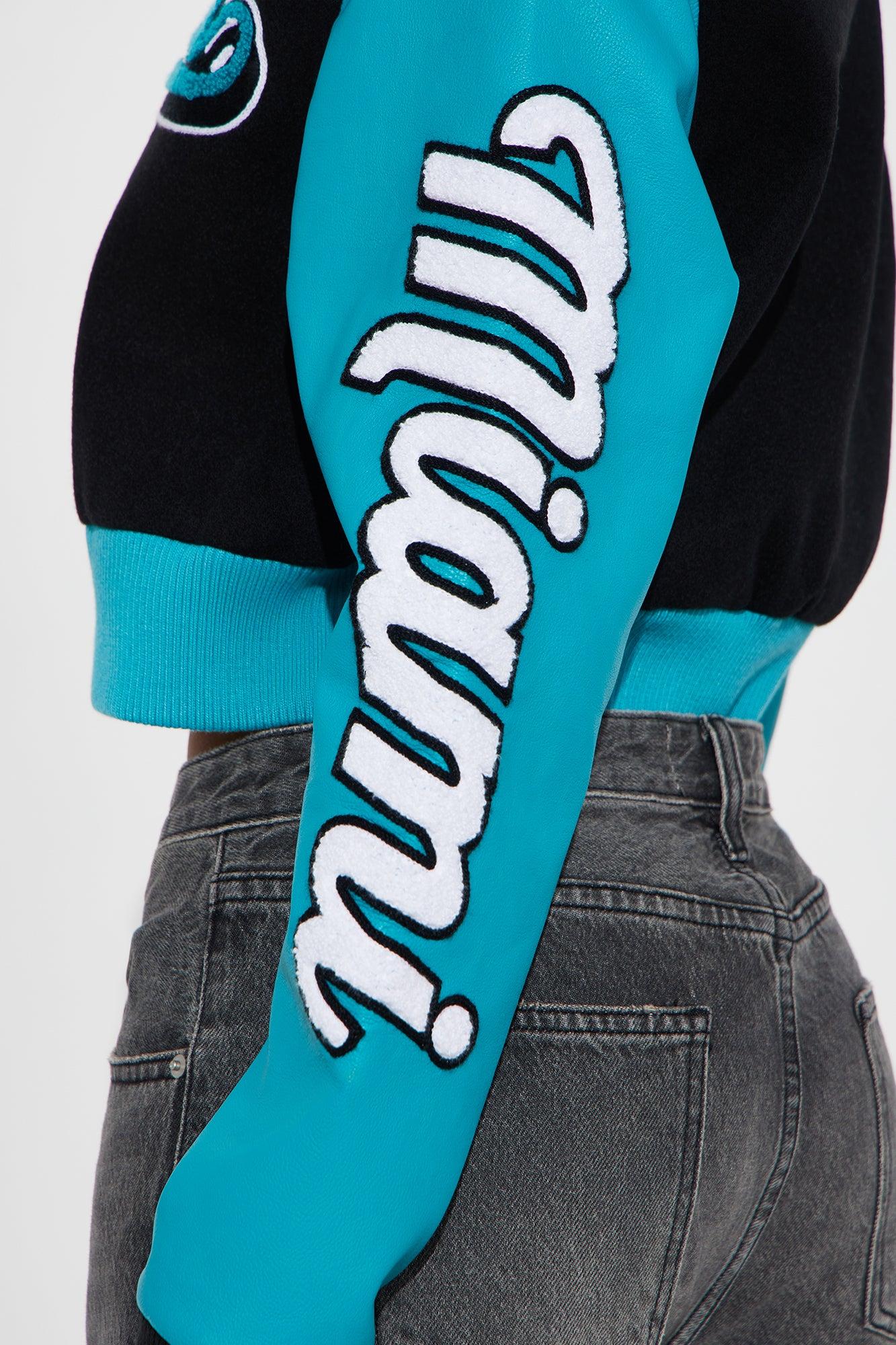 Miami Dolphins Bomber Jacket - Black Product Image