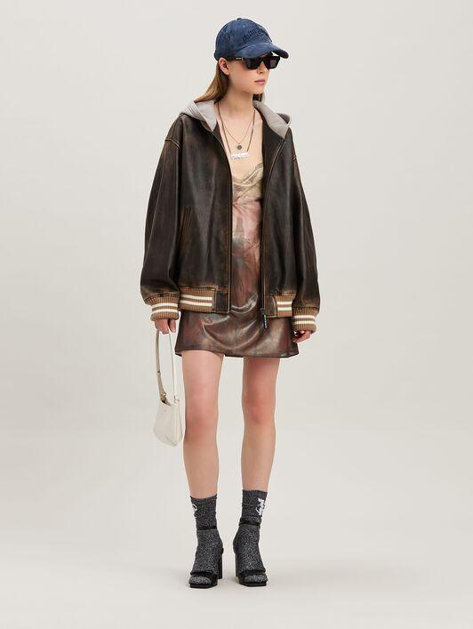 Sunset palms dress Product Image