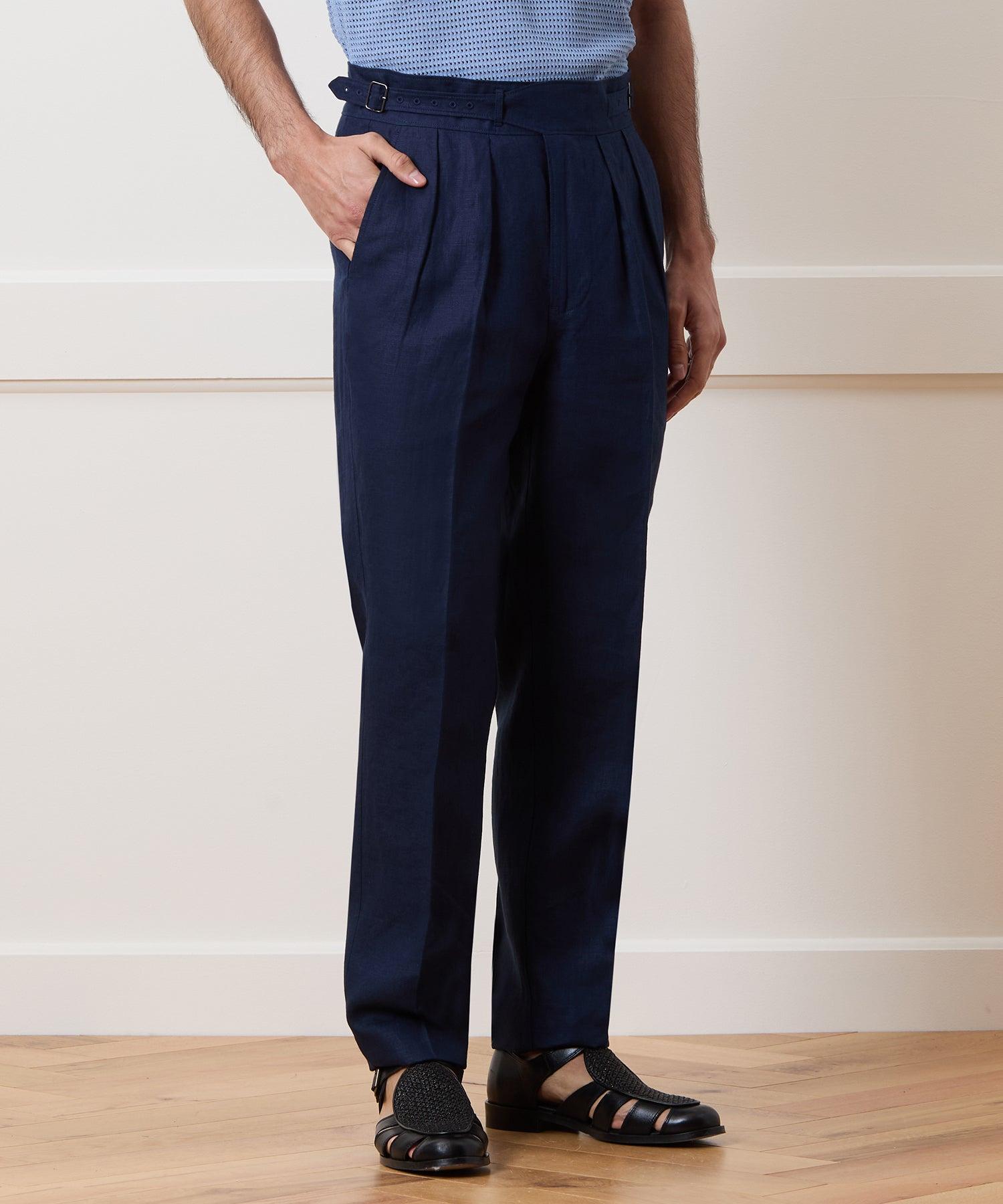 Irish Linen Gurkha Trouser Product Image