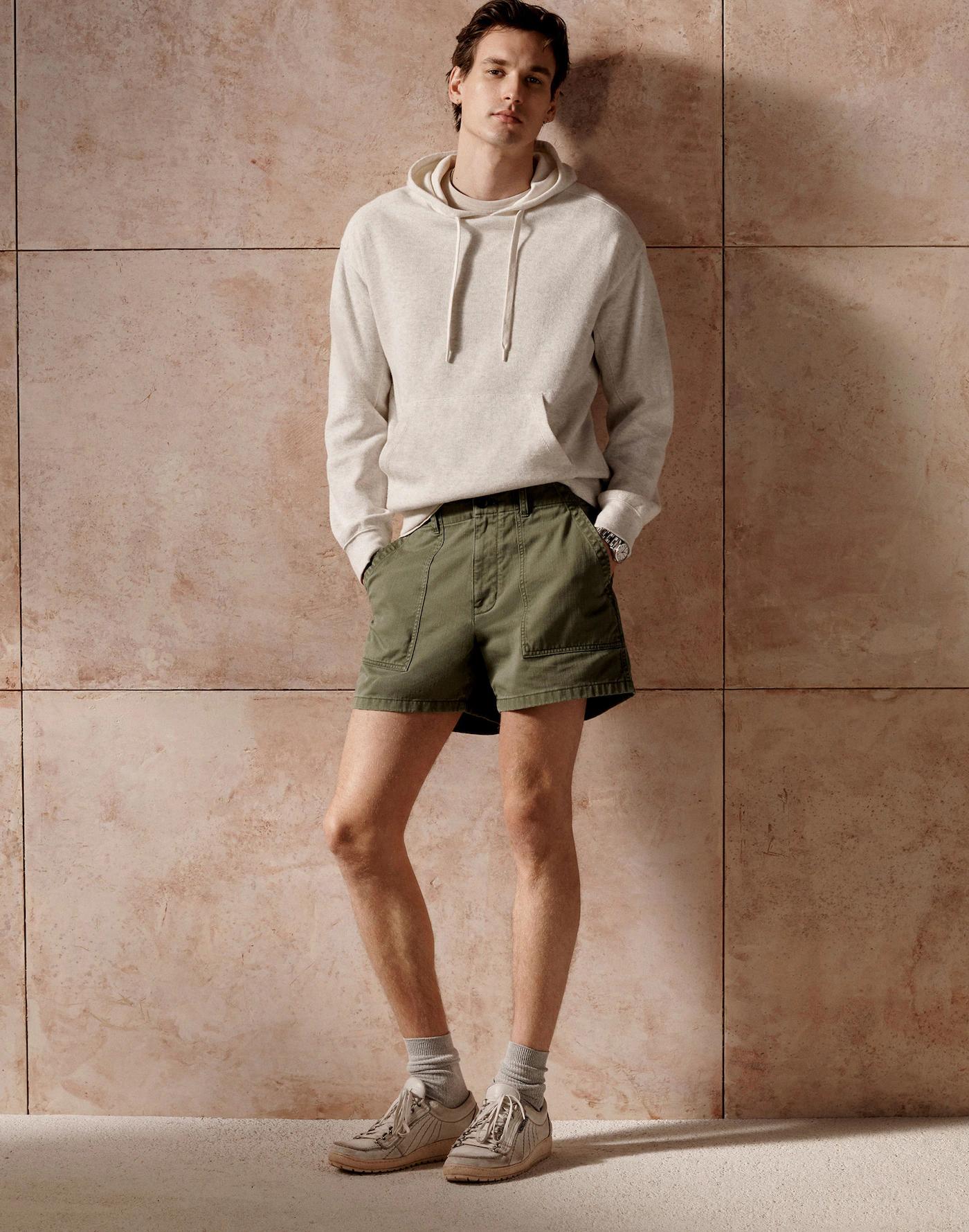 Fatigue Shorts in Garment-Dyed Cotton Twill Product Image