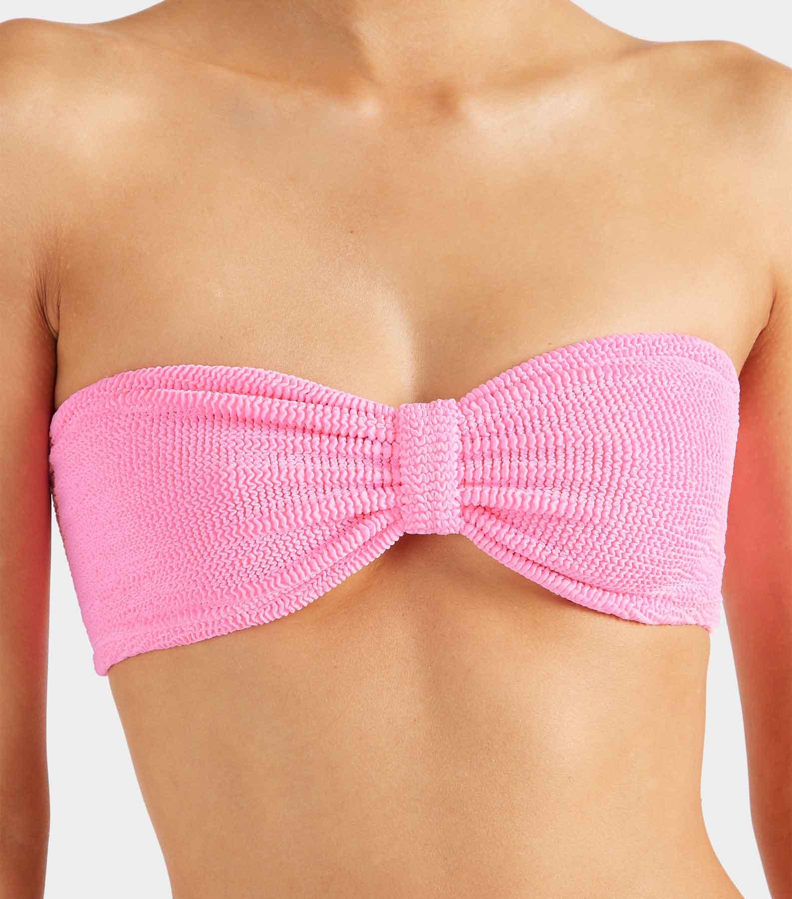 Jean Bikini Top - Bubblegum Product Image