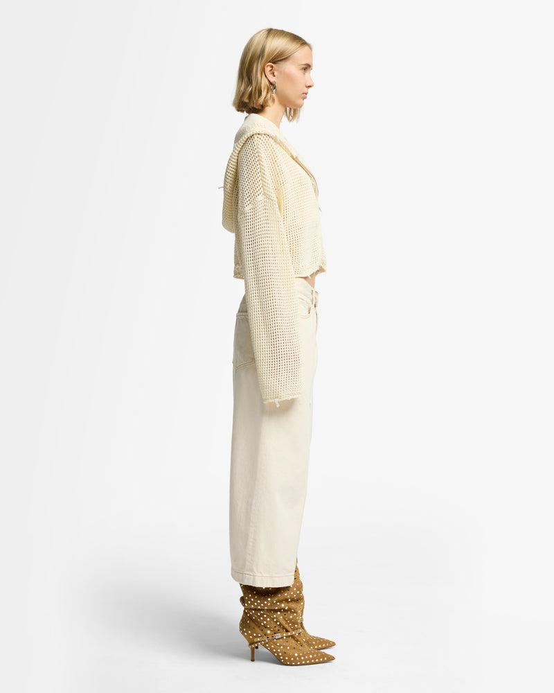 Denim Midi Skirt Product Image