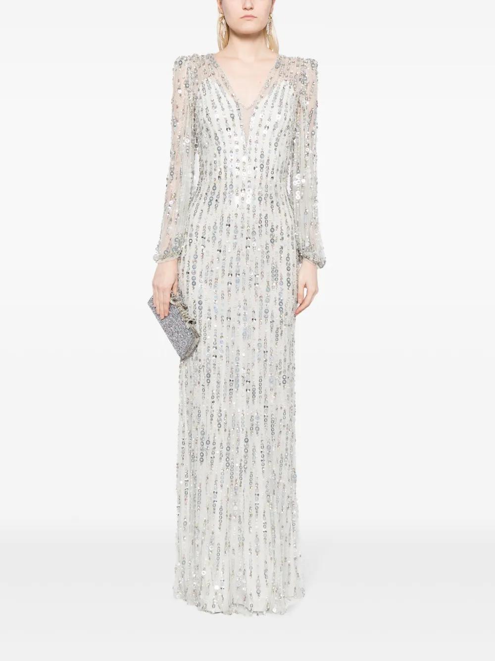 Moondance sequin-embellished gown Product Image