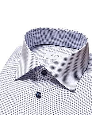 Eton Slim Fit Signature Dot Shirt Product Image