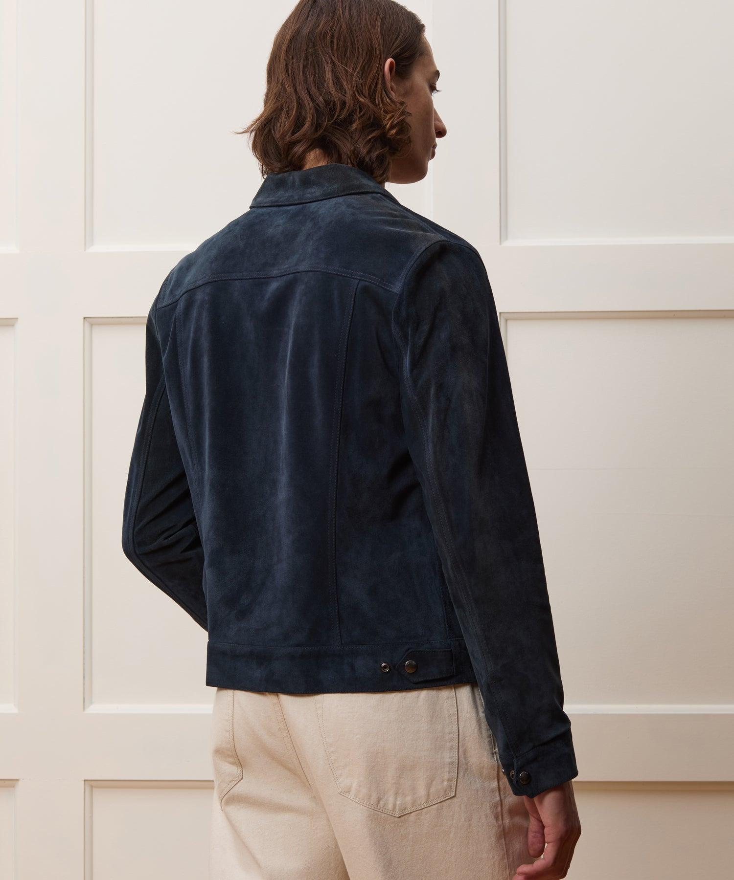 Italian Suede Dylan Jacket Product Image