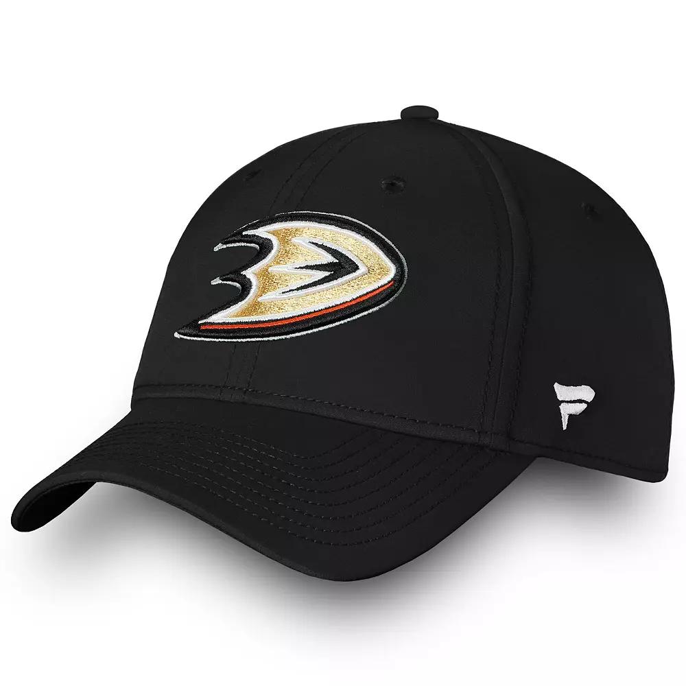 Men's Fanatics Black Anaheim Ducks Core Elevated Speed Flex Hat,  Product Image