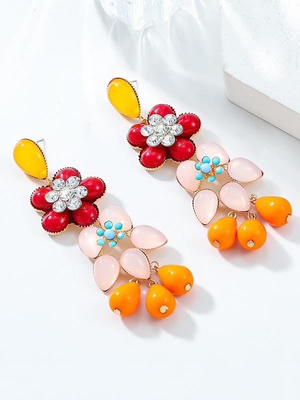 Geometric Drop Earrings Product Image