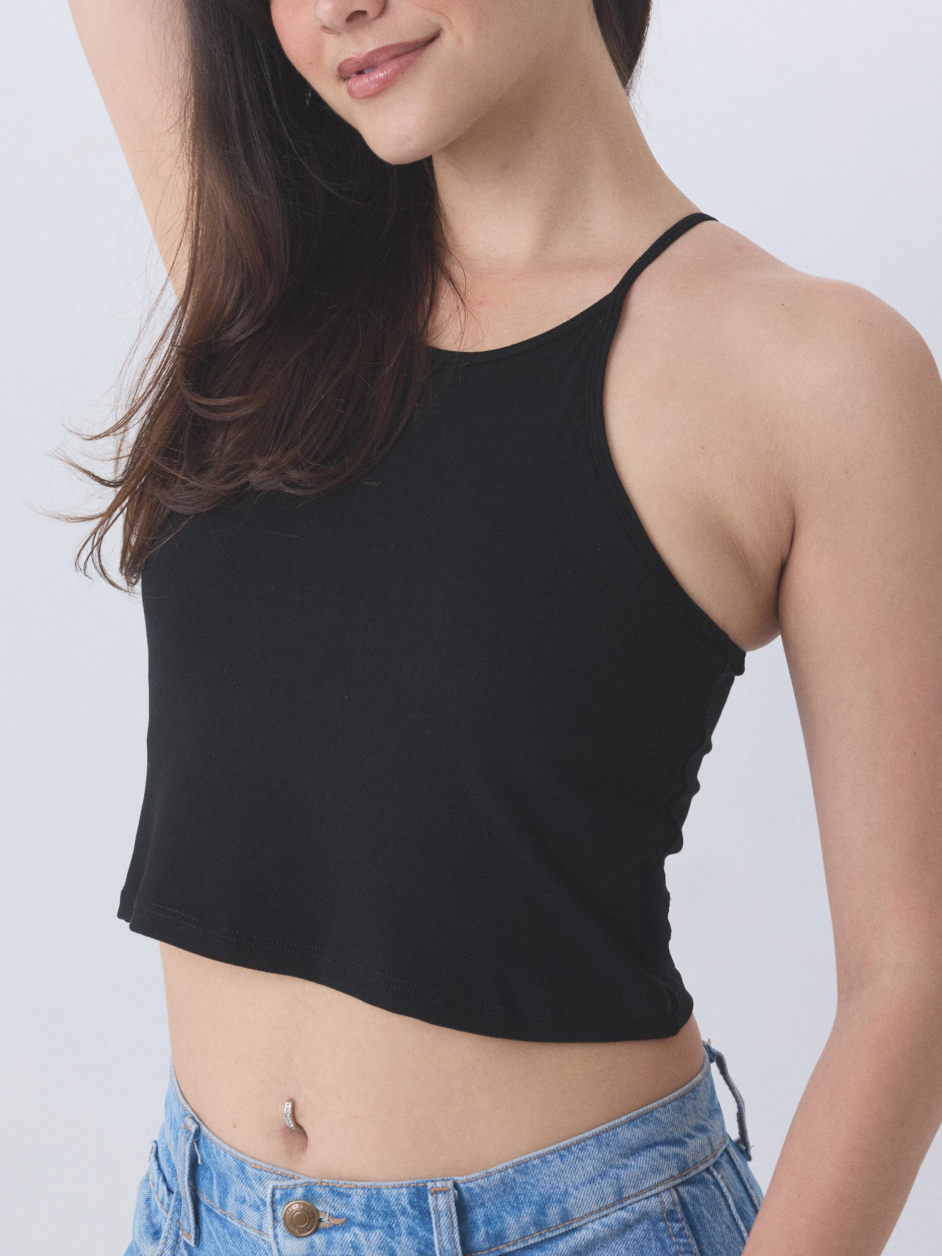 High Neck Crop Product Image