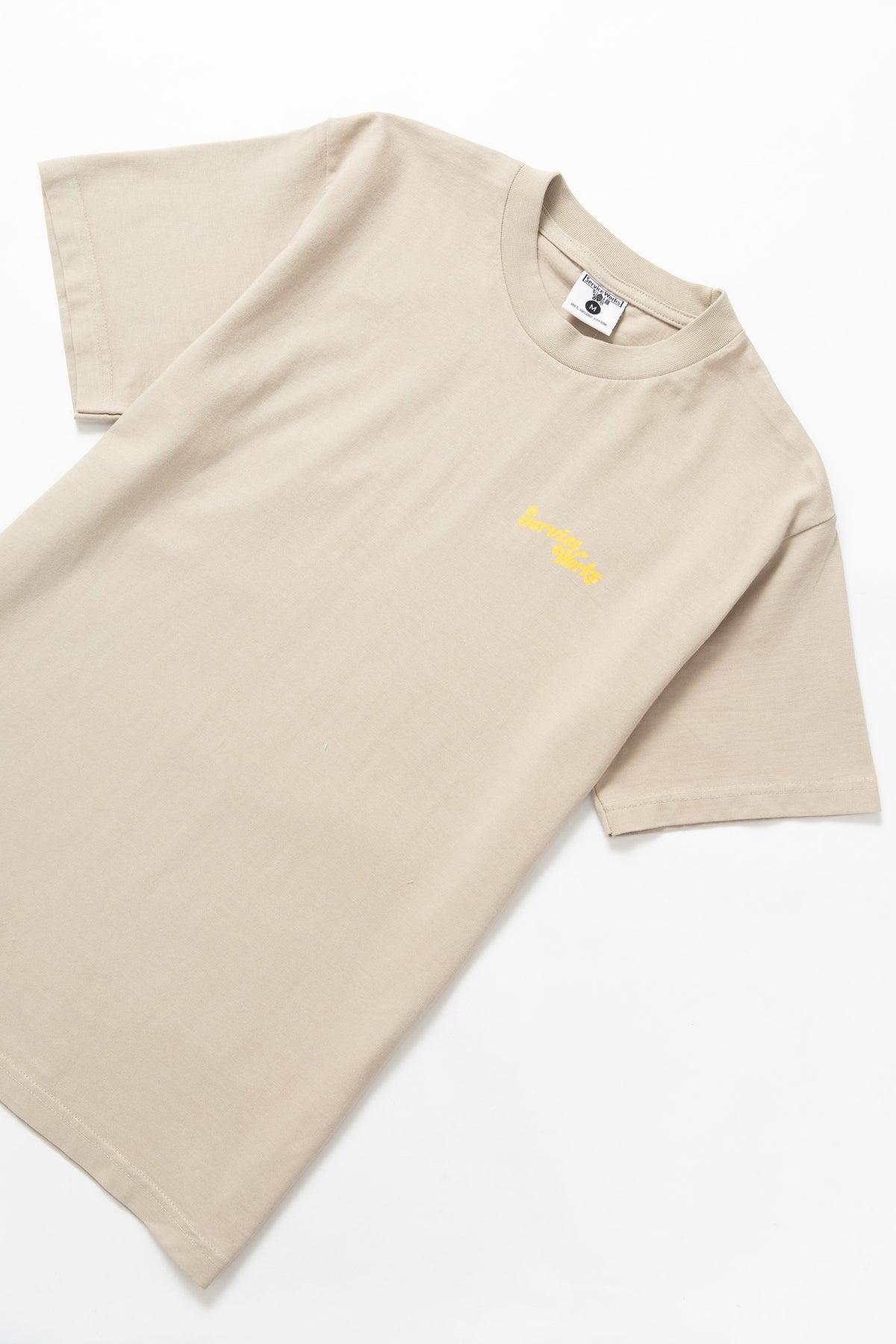 Service Works - Work + Pleasure Tee - Stone Product Image