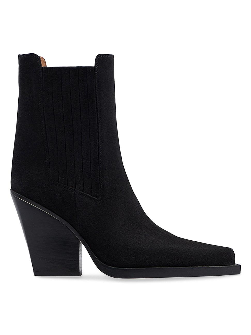 Womens Dallas 100MM Suede Ankle Boots Product Image