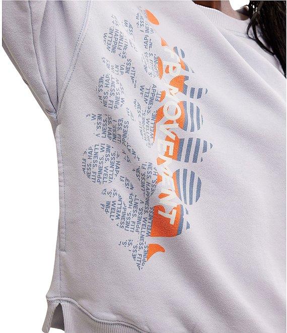 FP Movement All Star Pullover Logo Crew Neck Long Sleeve Pullover Product Image