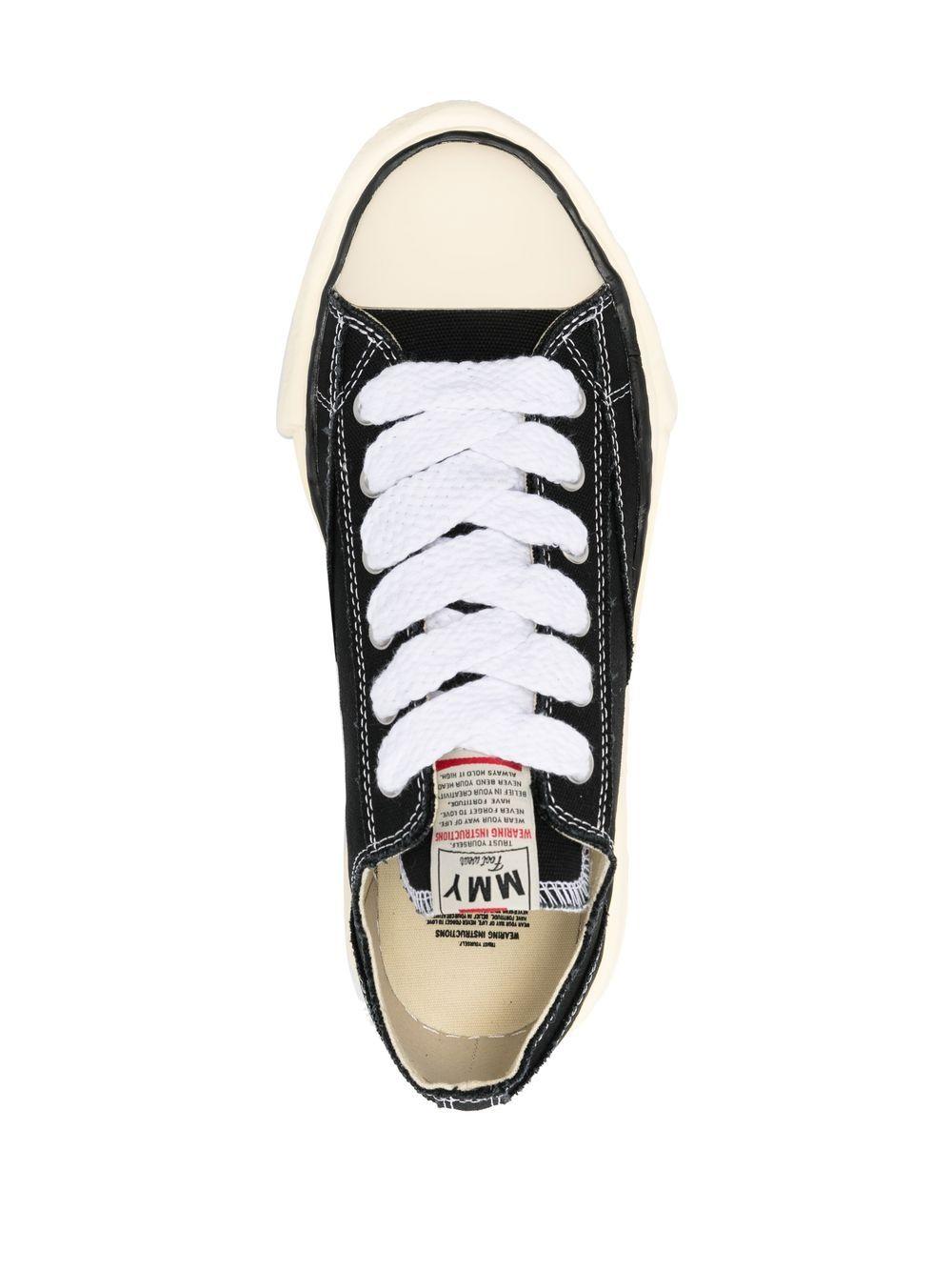 logo-patch lace-up sneakers Product Image