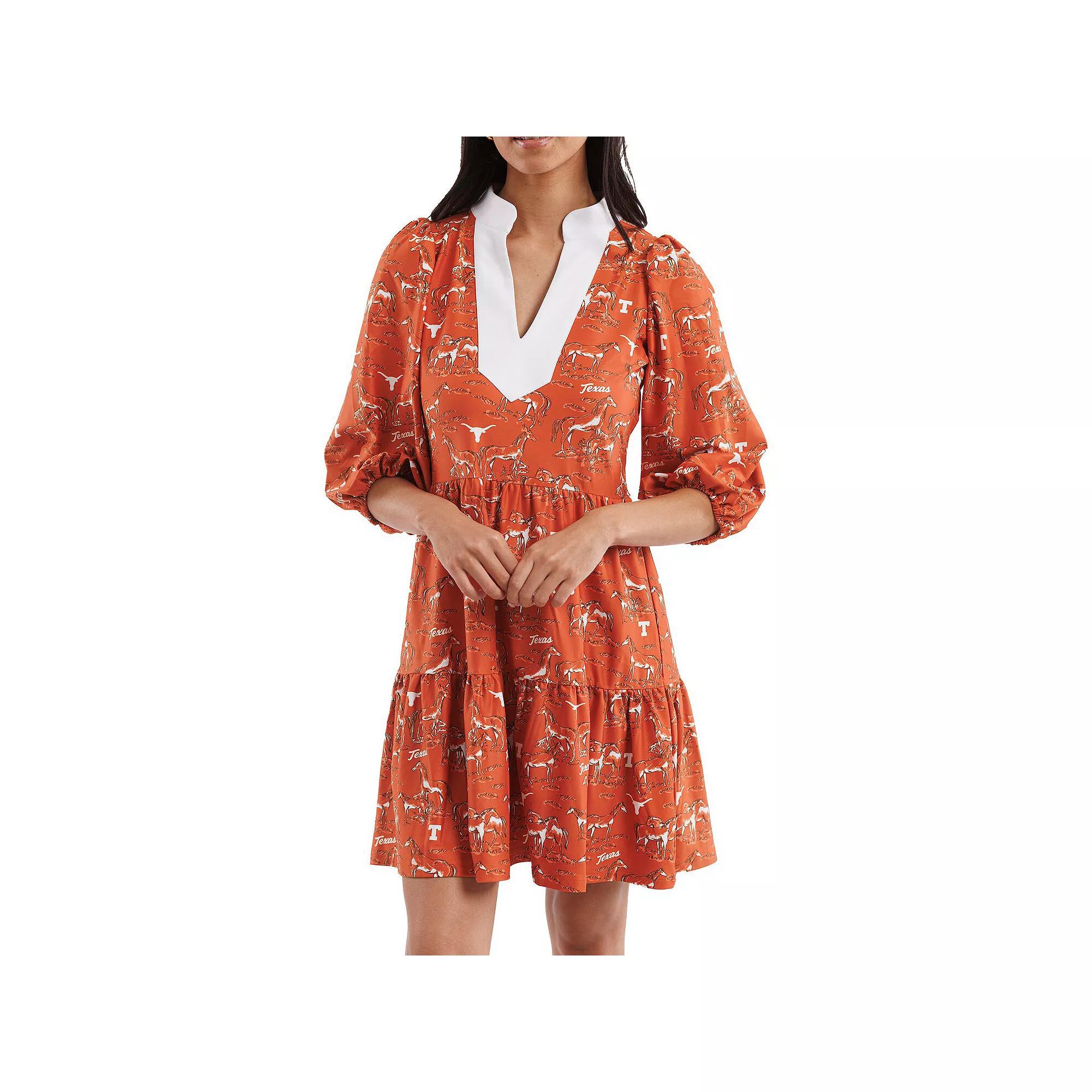 Womens Smith & Quinn Texas Orange Texas Longhorns Tailgate Collection Tory Dress Product Image