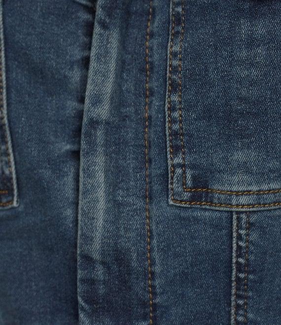 Good American Fit For Success Sleeveless Mini Denim Dress Product Image