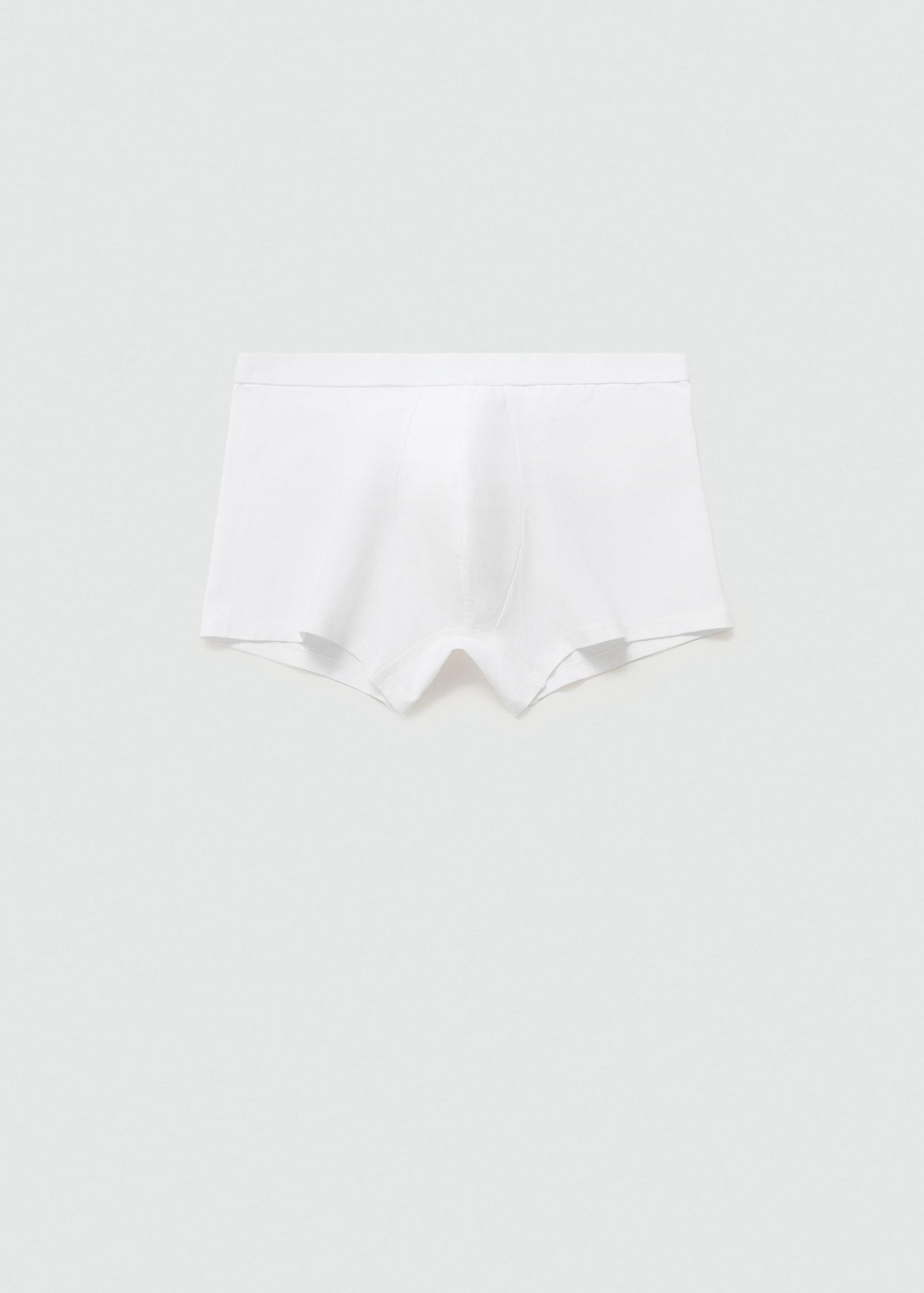 3-pack cotton boxers - Men | MANGO USA Product Image
