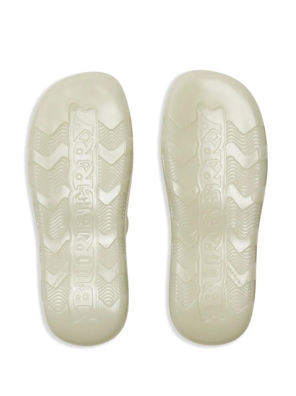 Stingray appliqué-detail slides Product Image