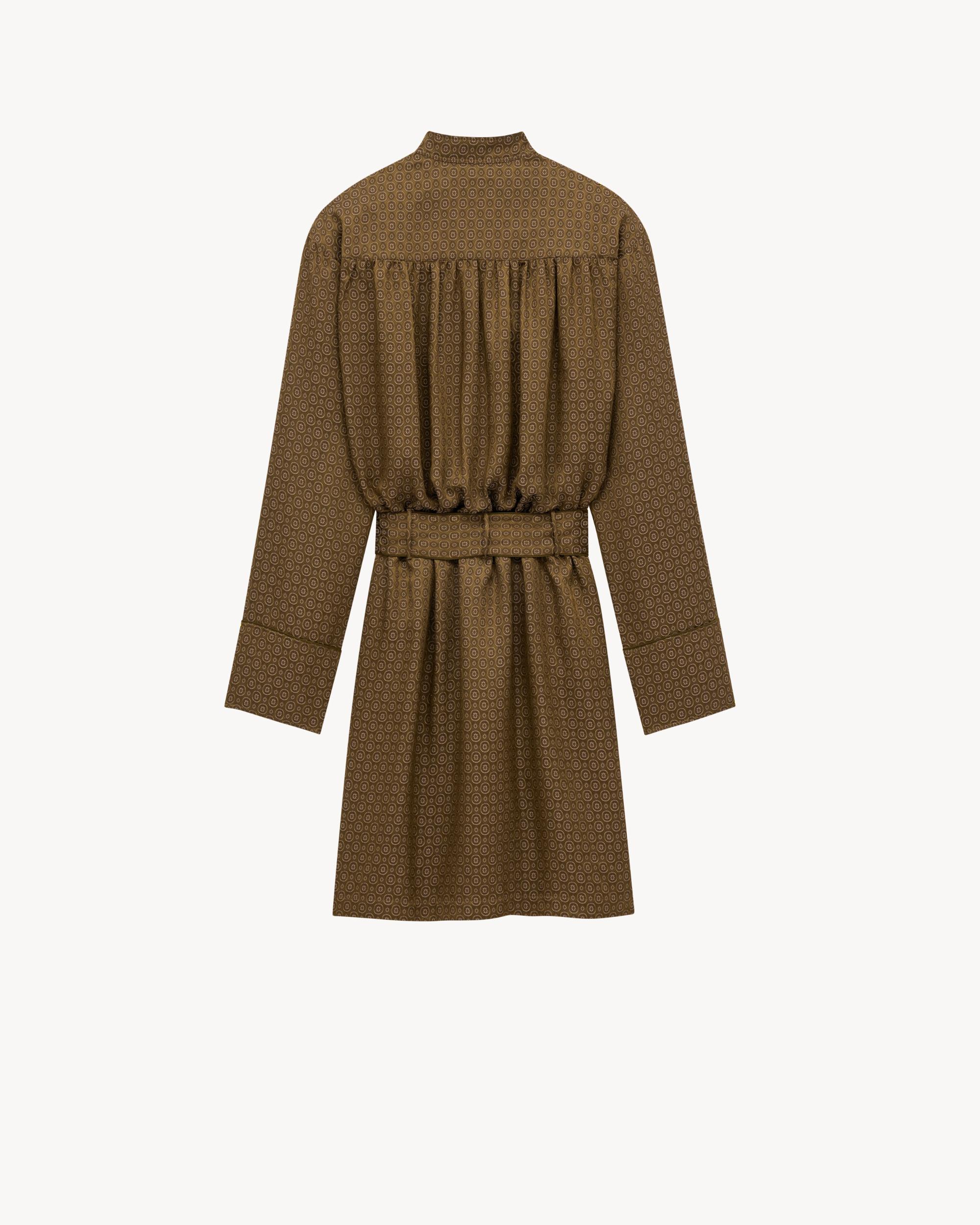 dress in medallion jacquard Product Image