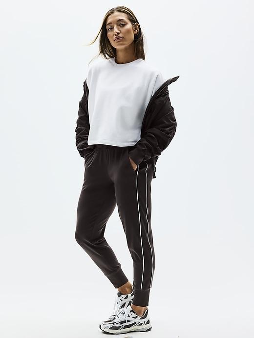 Forever Fleece Dolman Crop Sweatshirt Product Image