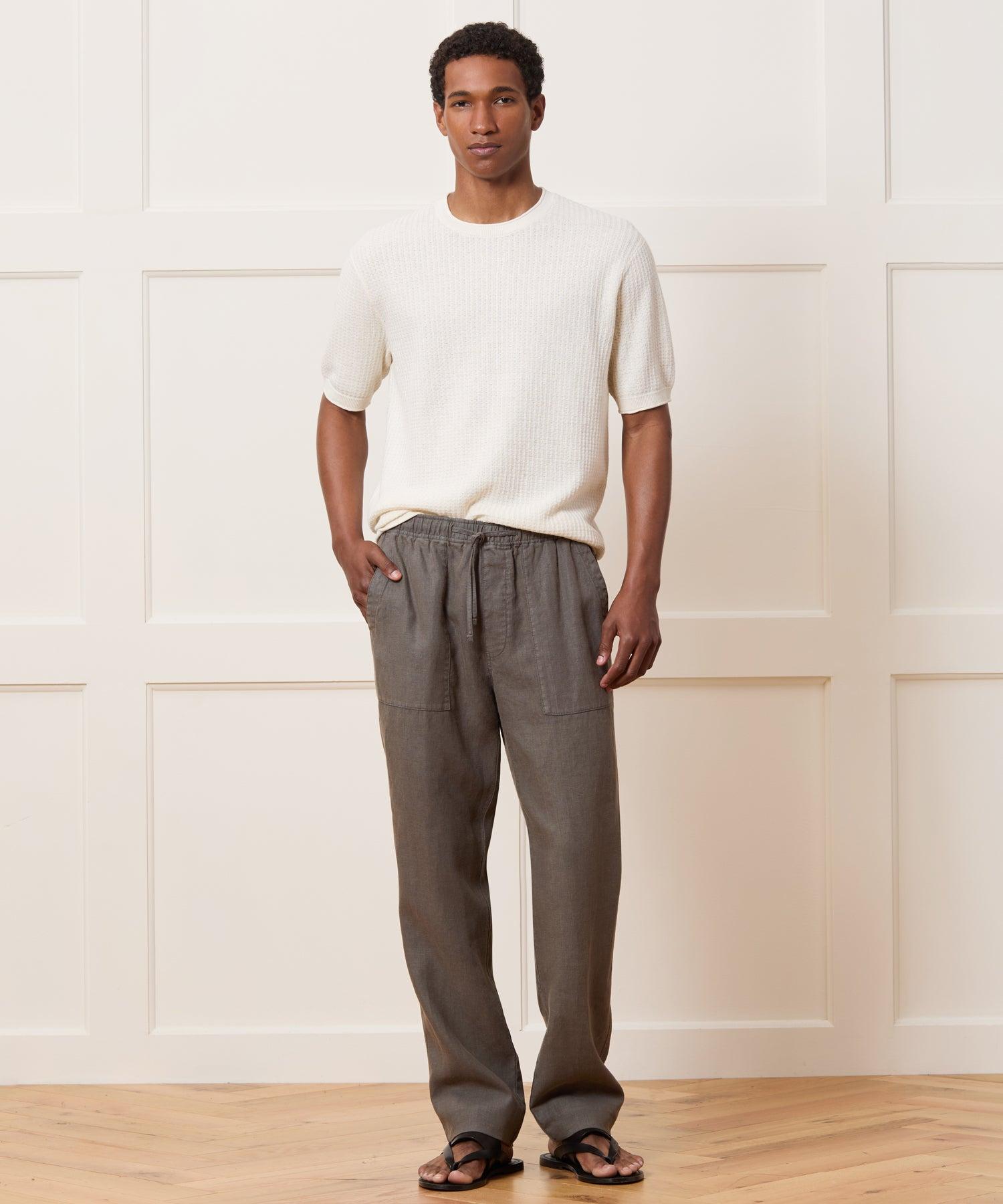 Linen Waffle Tee Product Image