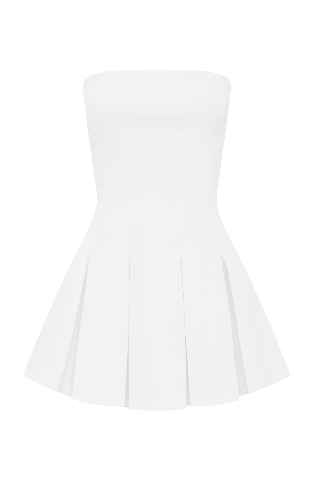 Bryony Mini Dress - Ivory Product Image
