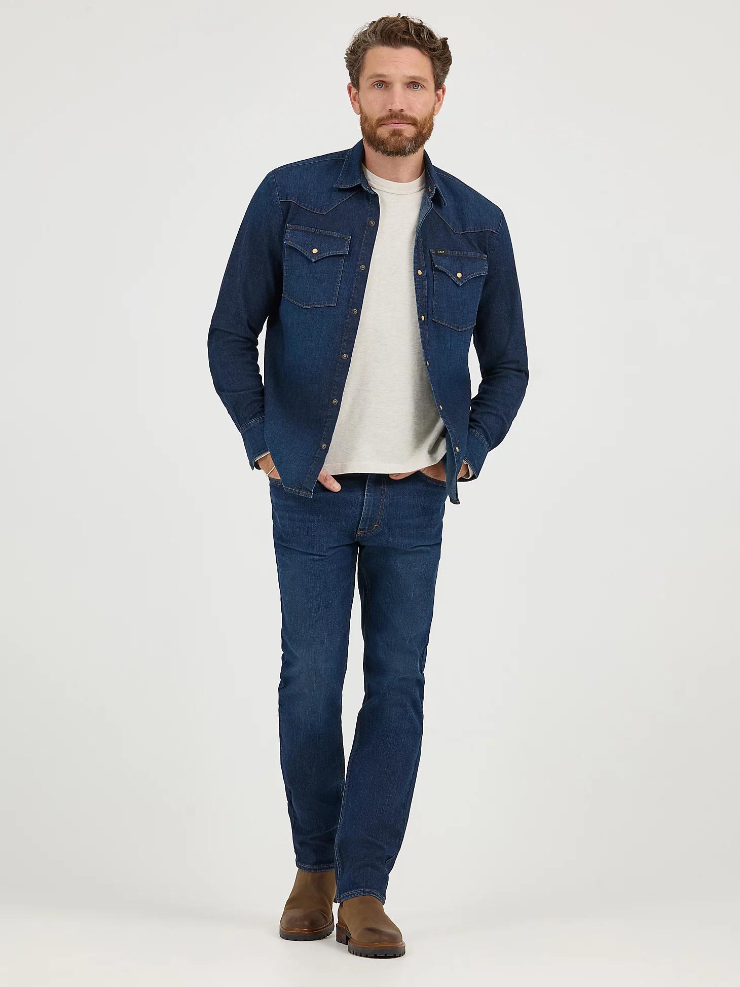 Men's Heritage Denim MVP Slim Straight Jean | Men's Jeans | Lee® Product Image