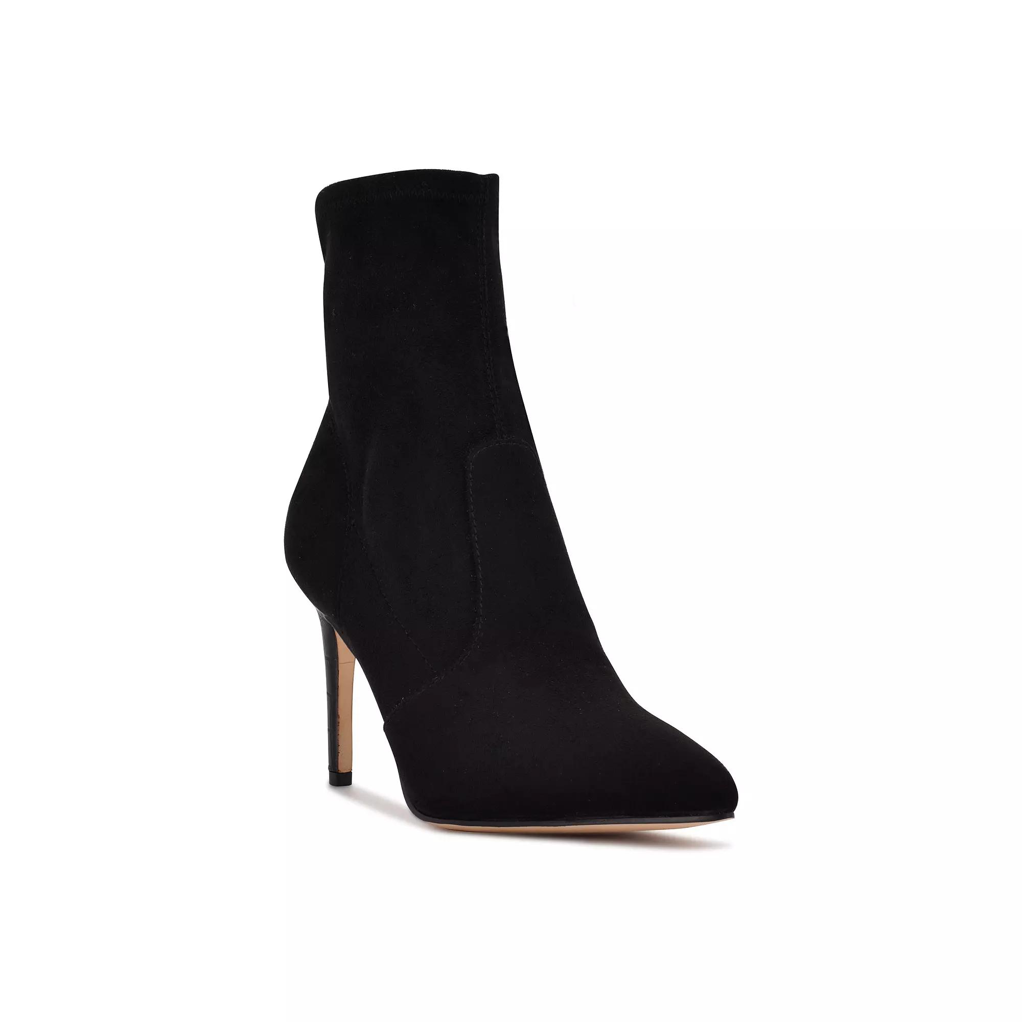 Nine West Reves Women's Heeled Ankle Boots, Size: 9, Black Product Image