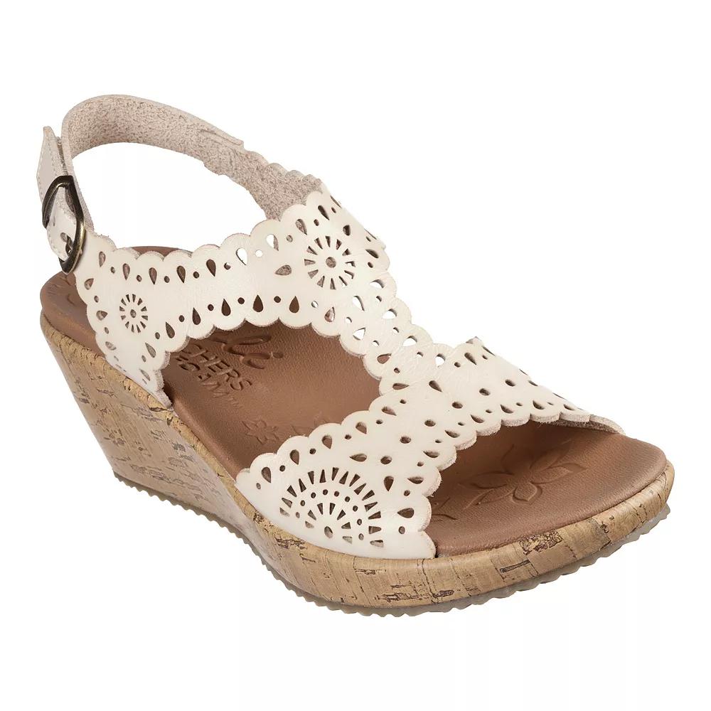 Skechers Cali Beverlee Easy To Adore Womens Wedge Sandals Product Image