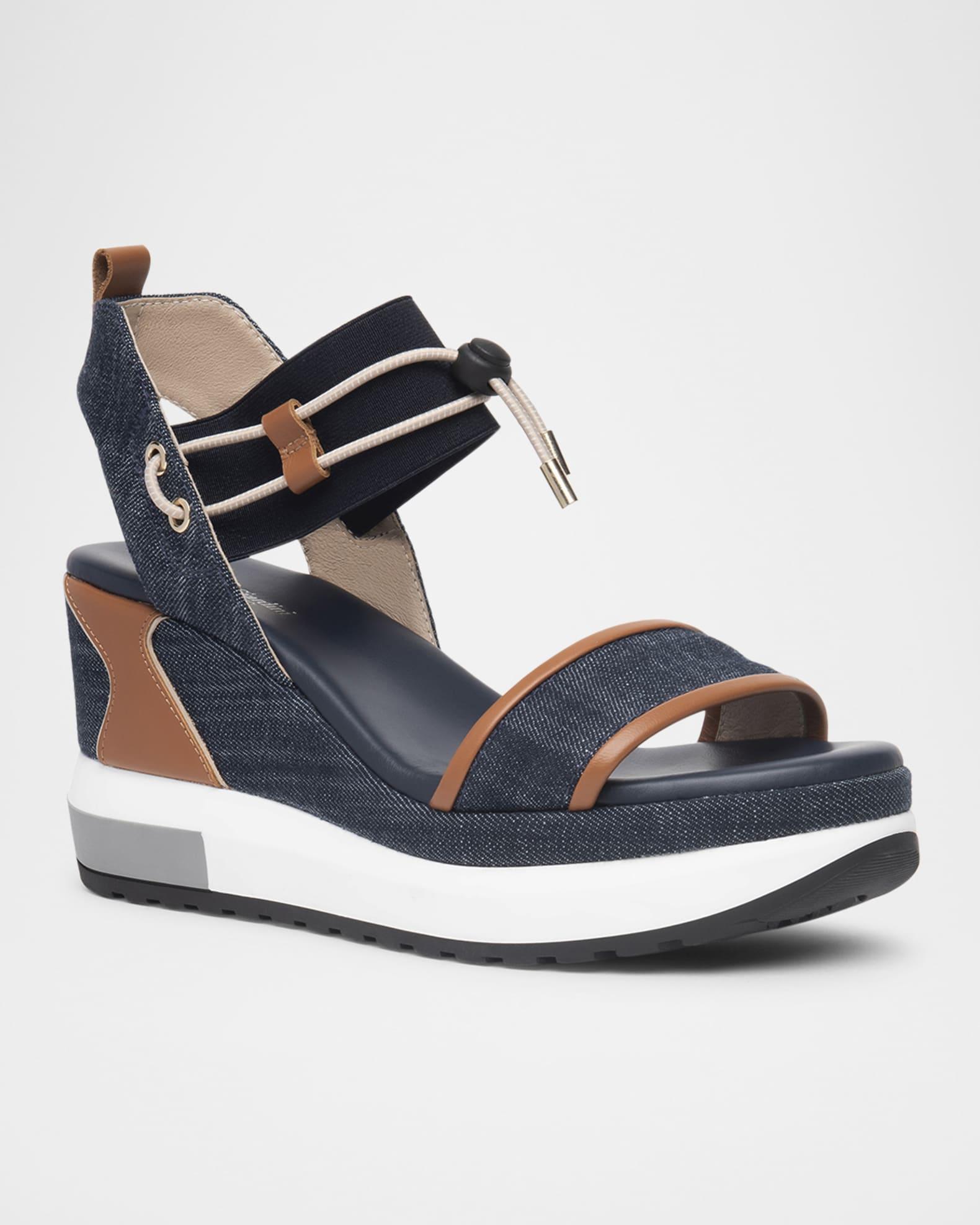 Bungee Platform Wedge Sandals Product Image