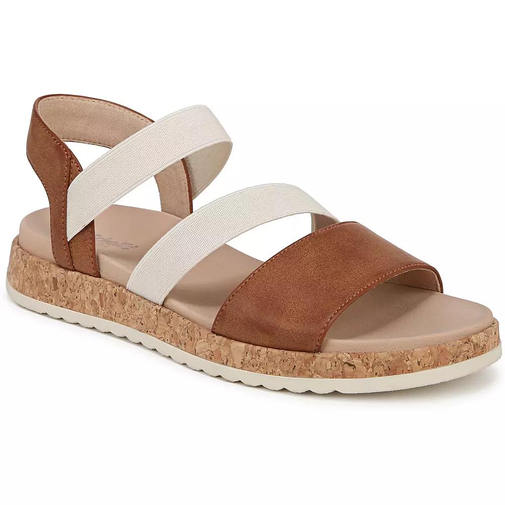 Dr. Scholl's Isle Fun Women's Sandals, Size: 8, Honey Faux Leather Product Image