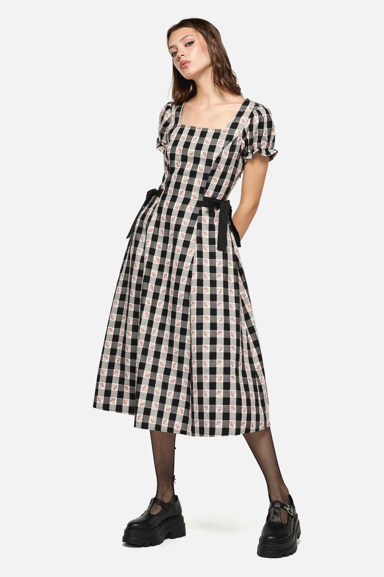 Sweet Home Gingham Dress Product Image