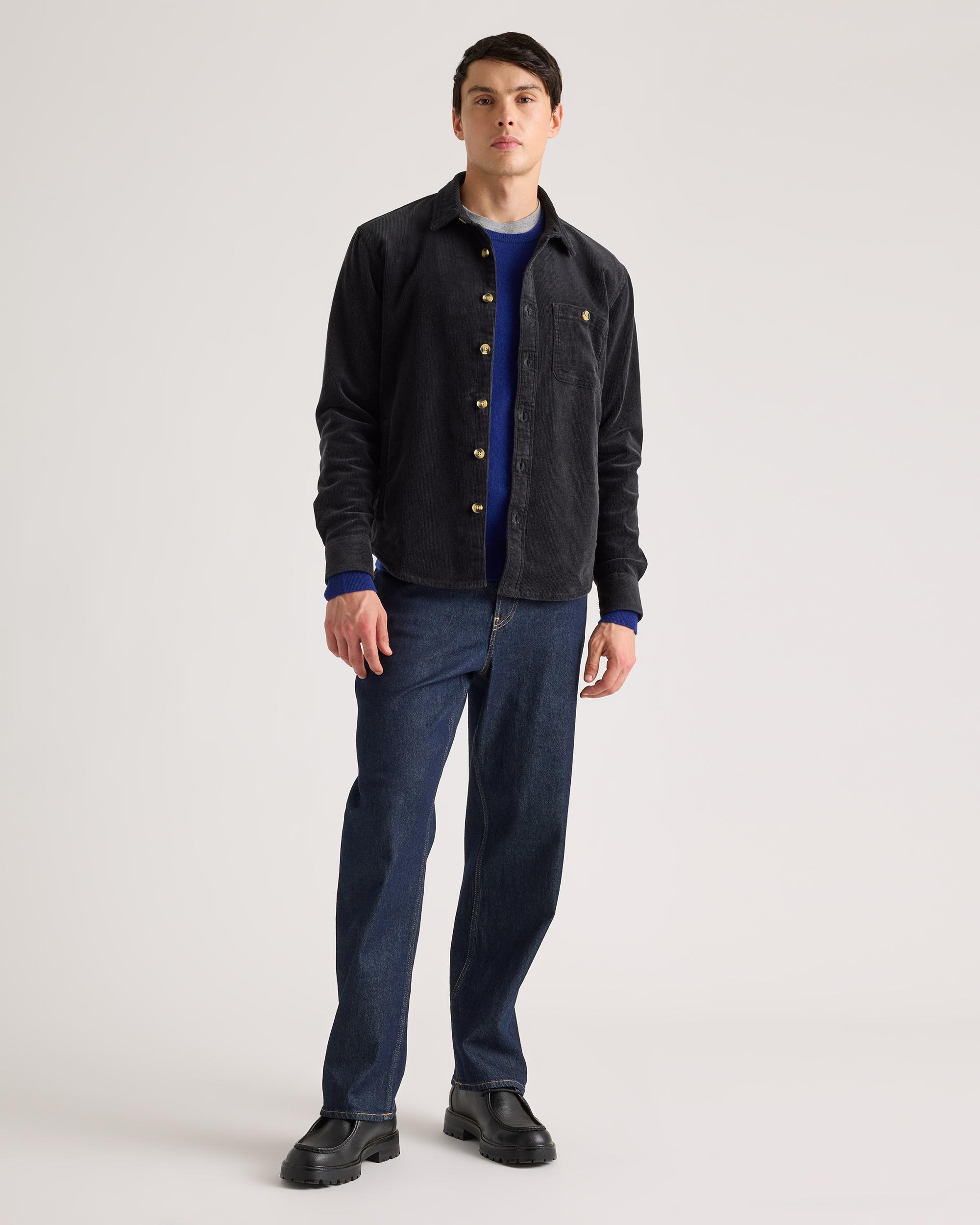 Quince | Men's Organic Stretch Corduroy Overshirt Organic Cotton Product Image