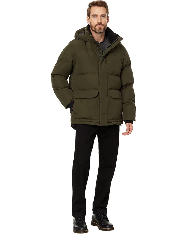 Cotton Canvas Hooded Utility Jacket with Sherpa Lining Product Image