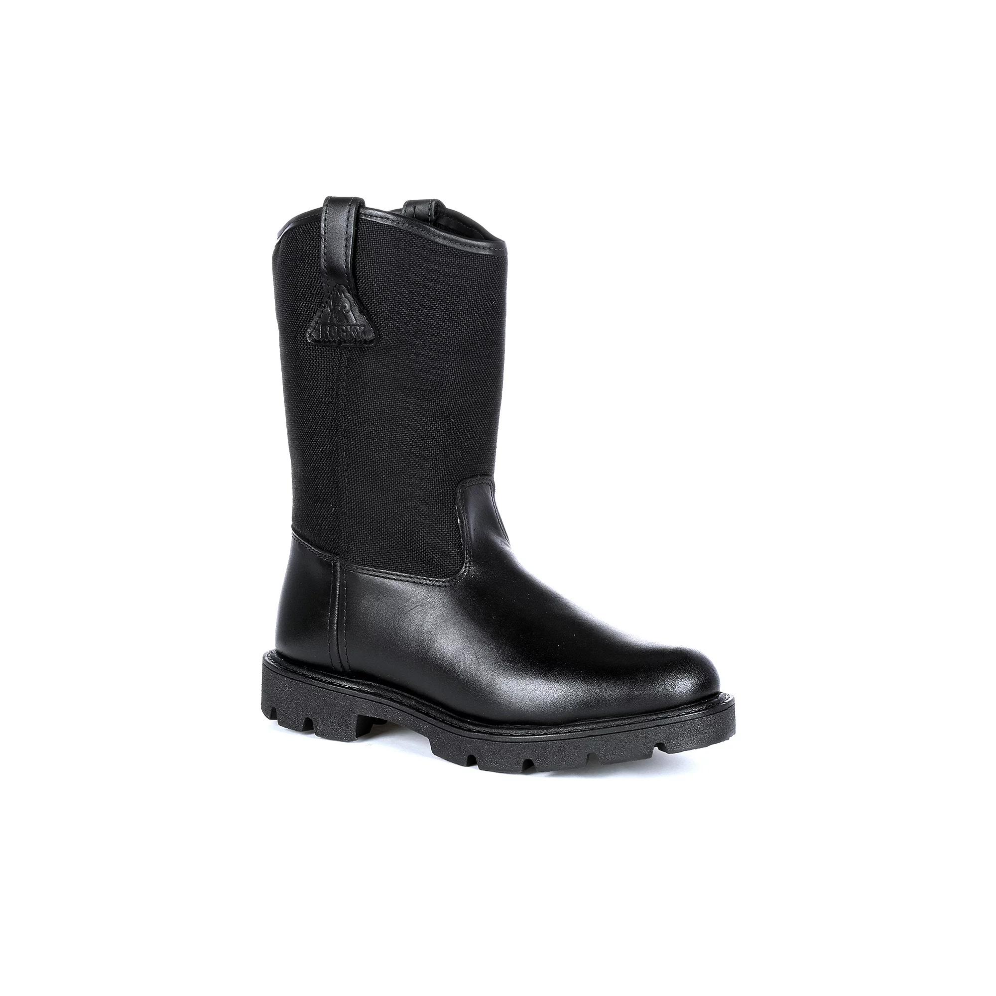 Rocky Men's Pull-On Water Resistant Work Boots,  Product Image