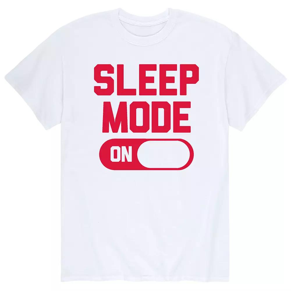 Men's Sleep Mode On Tee,  Product Image