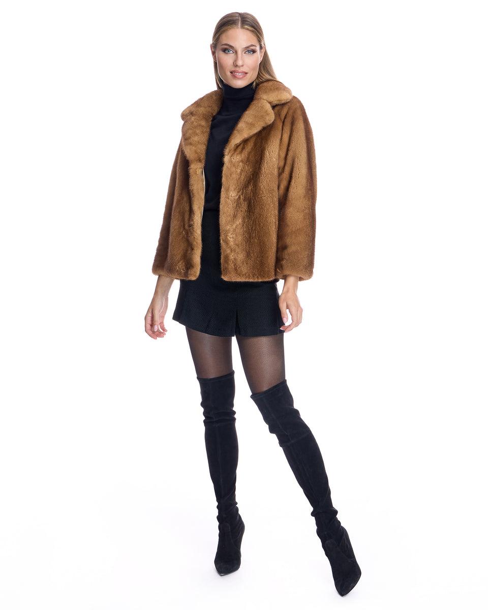 Dyed Mink Jacket Product Image