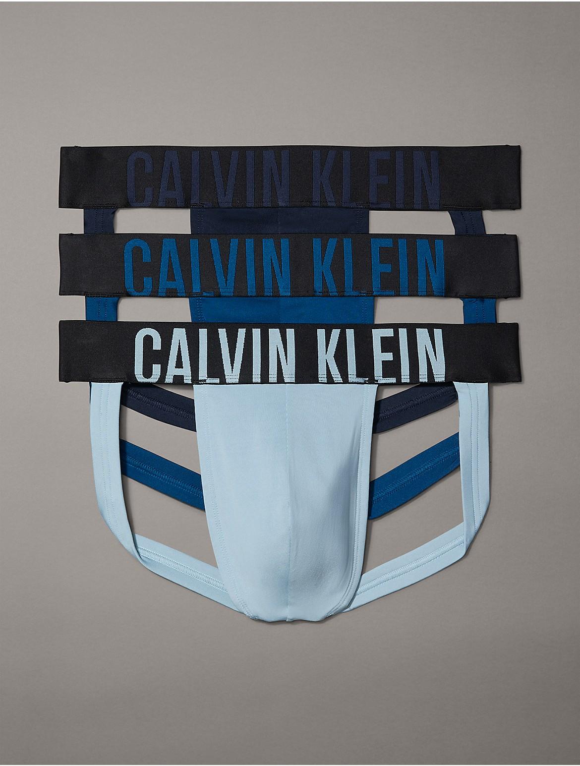 Calvin Klein Mens Intense Power Micro 3-Pack Jock Strap - Multi Product Image