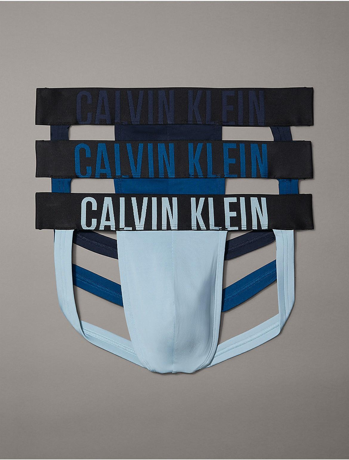 Calvin Klein Mens Intense Power Micro 3-Pack Jock Strap - Multi Product Image