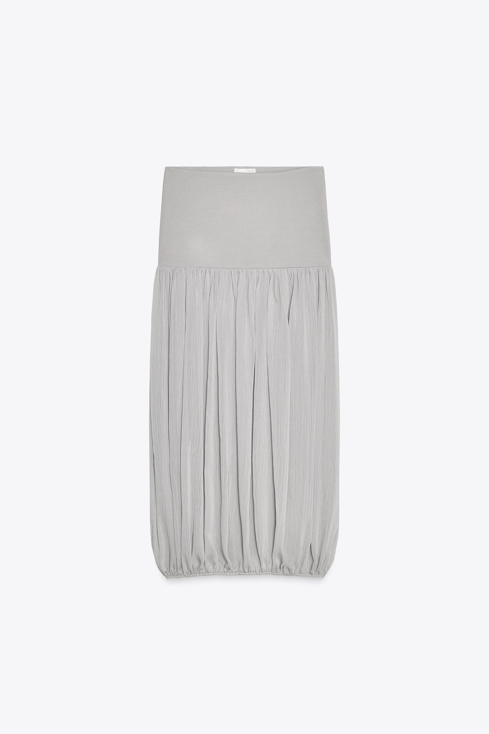BALLOON MIDI SKIRT Product Image