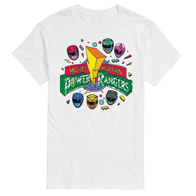 Men's Power Rangers 90s Logo Graphic Tee,  Product Image
