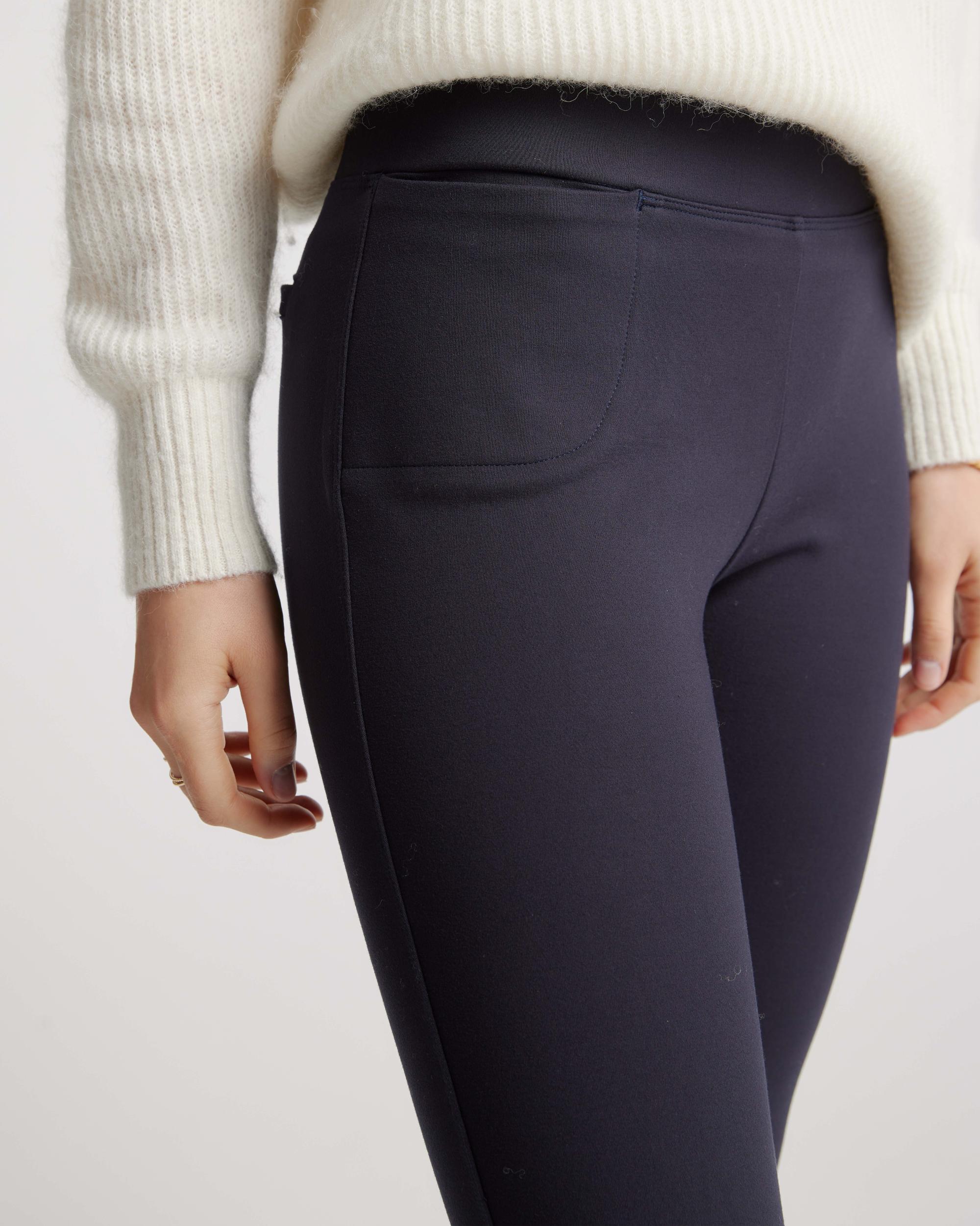 Quince | Women's Ultra-Stretch Ponte Kick Flare Pants Size XS, Rayon Product Image