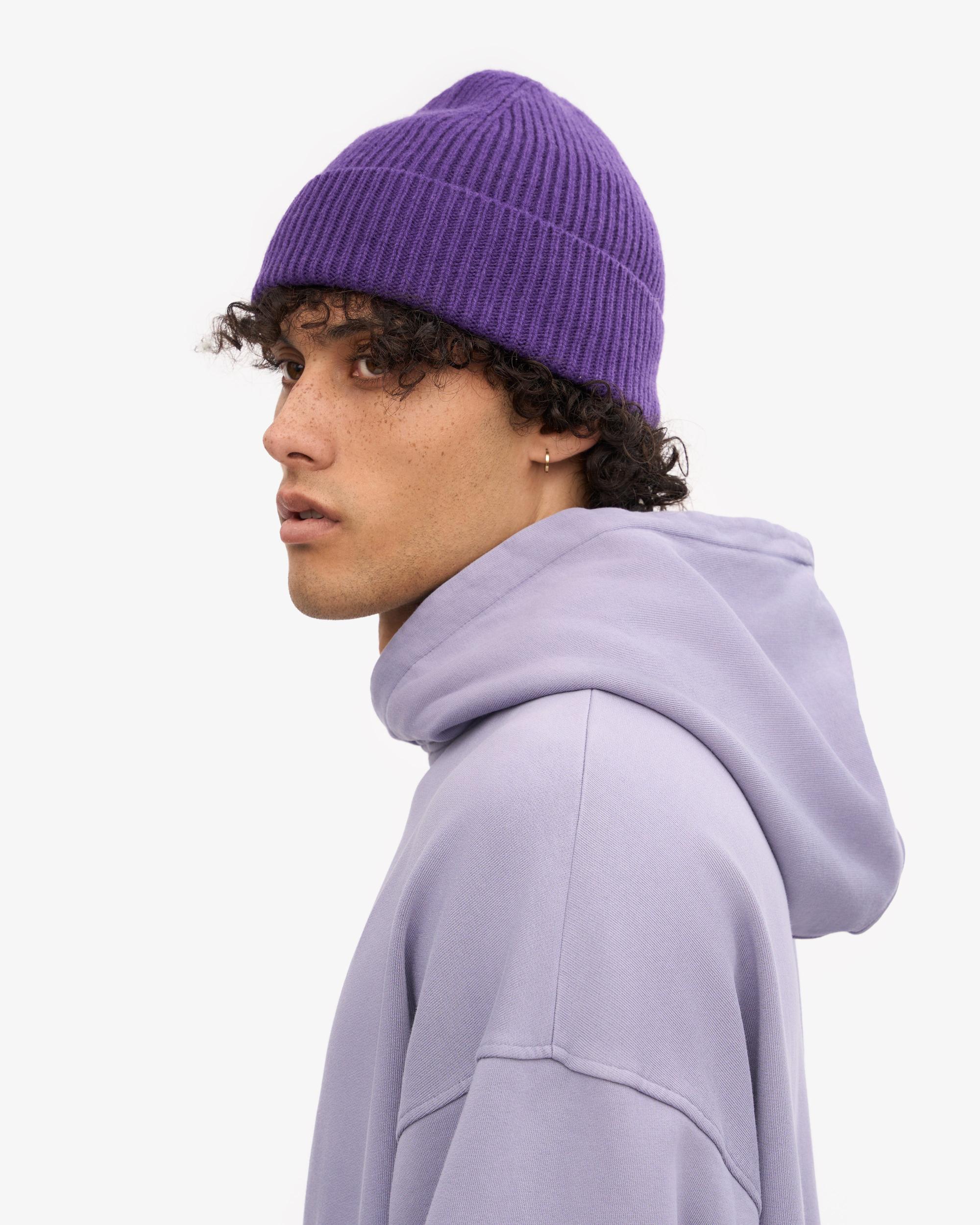 Merino Wool Beanie - Dusty Olive Product Image