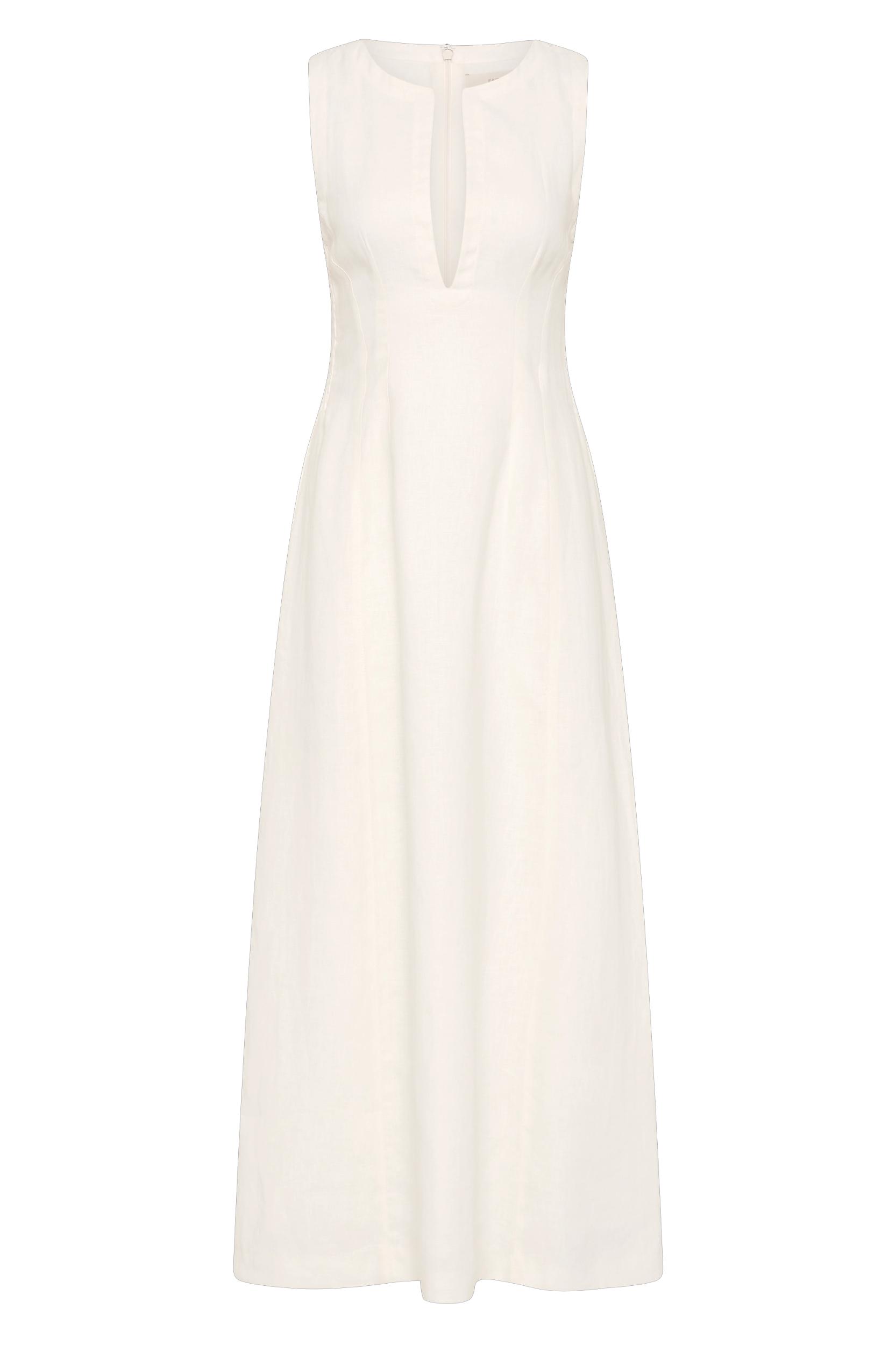 Melia Maxi Dress White - Final Sale Product Image