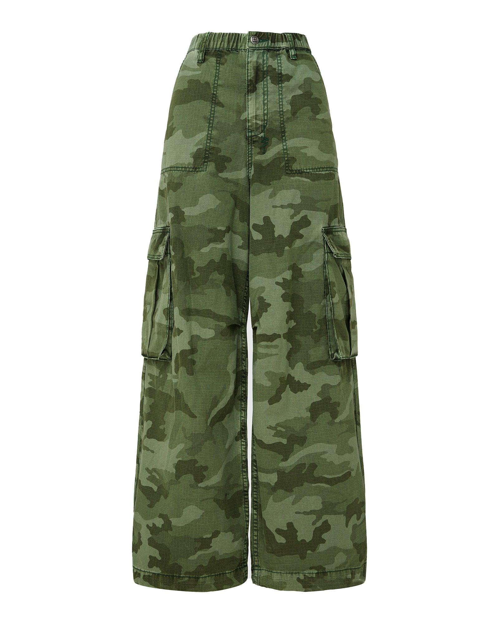 KSUPER CARGO PANT HASH CAMO Female Product Image