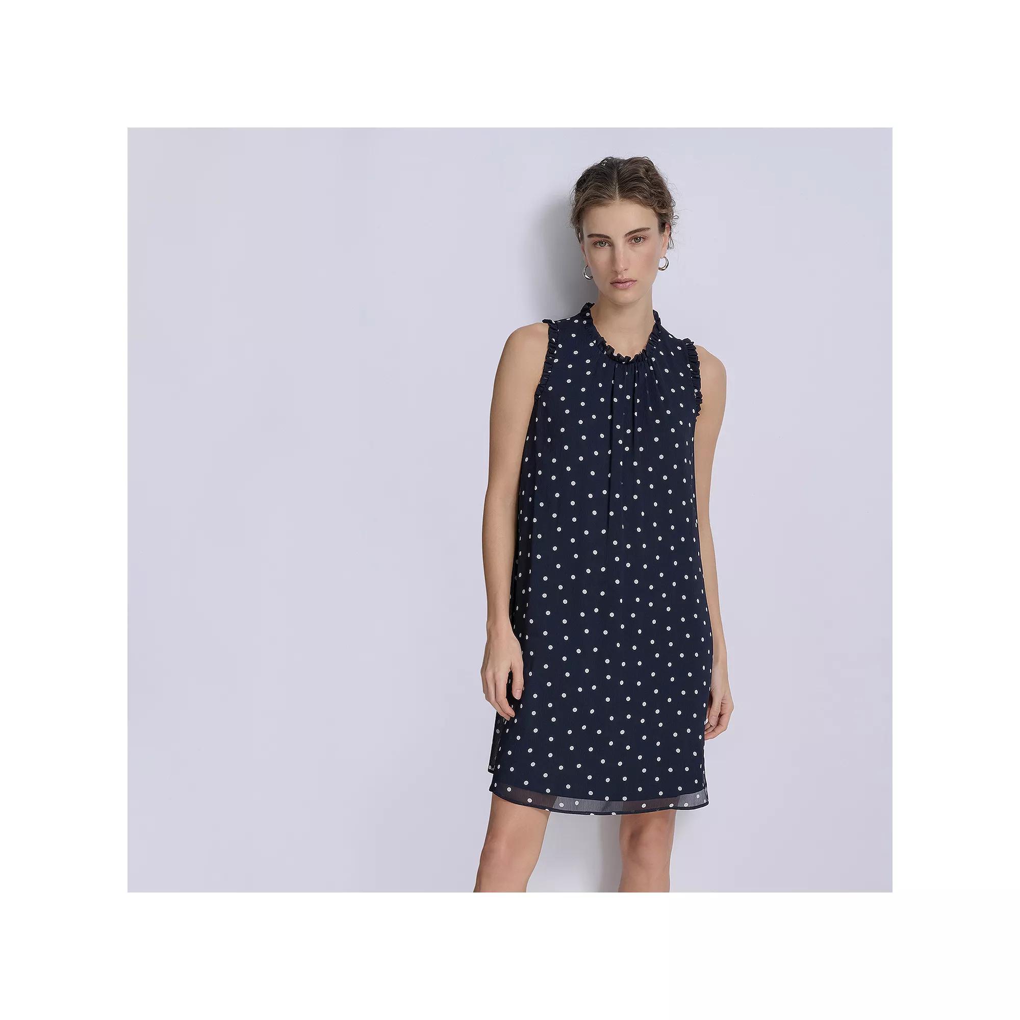 Women's Harper Rose Sleeveless Ruffle Shift Mini Dress,  Product Image