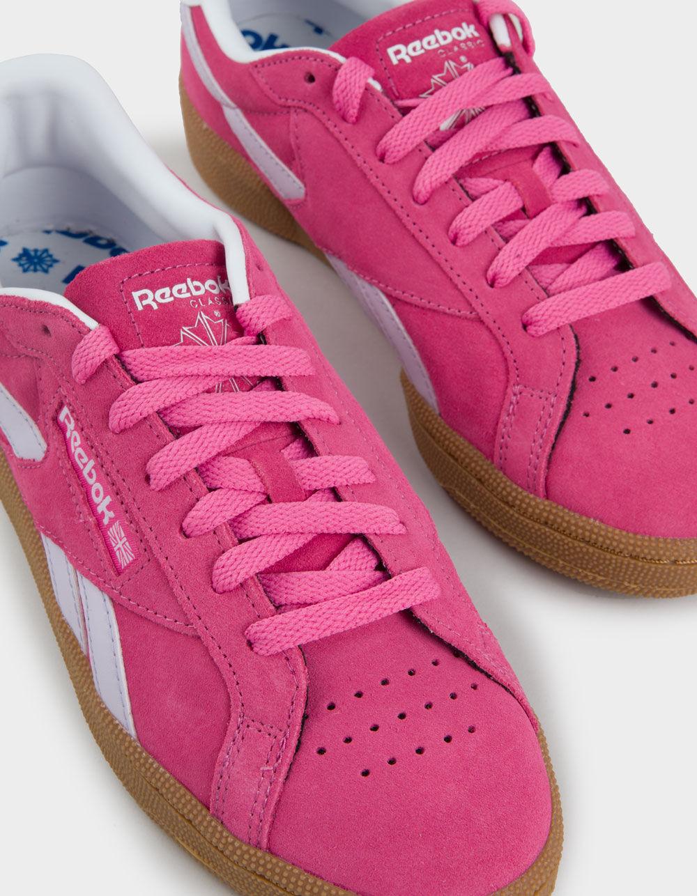 REEBOK Club C Grounds UK Womens Shoes - PINK Product Image